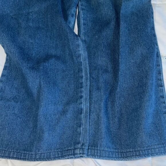 Kikit Jeans Womens Elastic Waist Denim Pants Size L - Picture 7 of 13